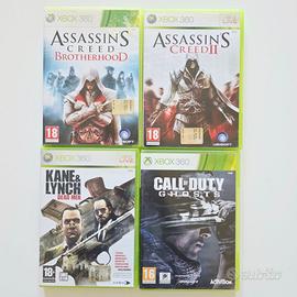 4 Giochi Xbox 360 Assassin's Creed / CoD / Kane &