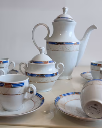 servizio tazze vintage 