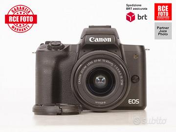 Canon EOS M50 + EF-M 15-45 F3.5-6.3 IS STM