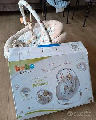 Sdraietta per neonati con arco giochi