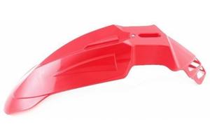 Parafango anteriore rosso per Supermotard ed Endur