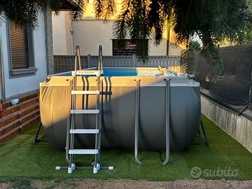 Piscina intex ultra frame completa