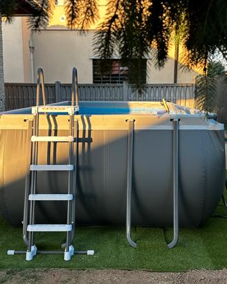 Piscina intex ultra frame completa
