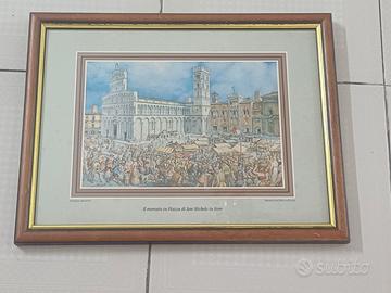 stampa borsotti piazza san michele lucca