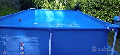 Piscina 3 x 2 h 66 cm Bestway con 2 pompe e telo