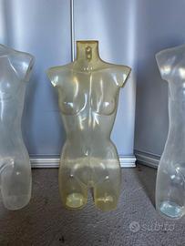 Manichino Torso Femminile  TRASPARENTE