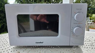 COMFEE' Forno a Microonde Bianco, 20 Litri, 700 W