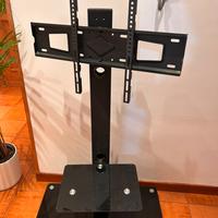 Mobile carrello porta tv design in vetro fume’