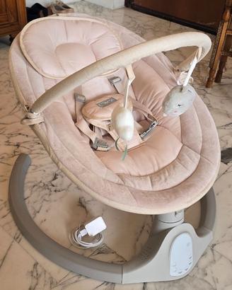MoMi sdraietta elettrica rosa dondolo e musica