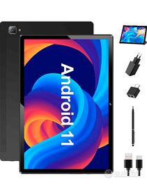NUOVO Tablet 10 pollici, Android 11, 4GB RAM, 64GB