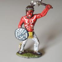 Soldatino Indiano Sioux Lakota Landi Cromoplasto