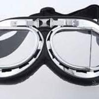 Occhiale occhialone maschera per casco vintage