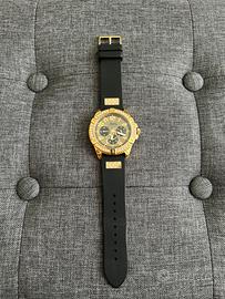 Orologio Guess nero e dorato