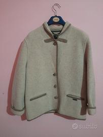 cappotto in lana vergine vintage taglia 42 it