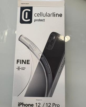 Cover IPhone 12/12 Pro cellular Line Fine Nuova