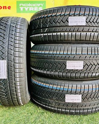 X4: Invernali 225/50R18 99V -CONTINENTAL- al 85%