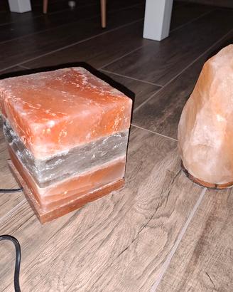 coppia lampade sale rosa