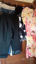 Jeans Cavalli,pantaloni Betty Barclay e così via.