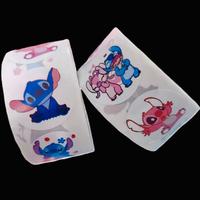 500 pezzi Disney Stitch adesivi Stickers etichetta