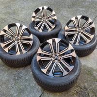 Toyota Rav4 225/60 R18 kit Cerchi+Gomme+Valvole