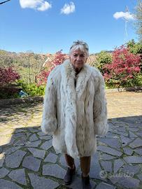 Pelliccia volpe bianca