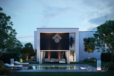 VILLA A SCHIERA D'ANGOLO A CARPI