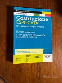 Costituzione Esplicata Simone – Edizione 2022