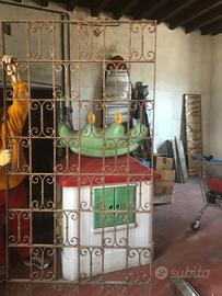 Porta in ferro battuto