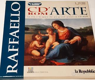 Cd Rom Arte Raffaello Giunti Multimedia Mac PC