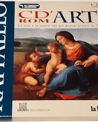 Cd Rom Arte Raffaello Giunti Multimedia Mac PC