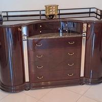 comò con cassettiera 