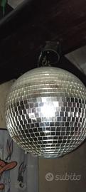 palla da discoteca vintage specchi veri vetro e mo