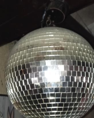 palla da discoteca vintage specchi veri vetro e mo