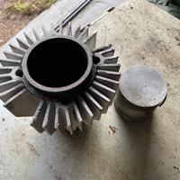 Cilindro e pistone Guzzi Ercole 500