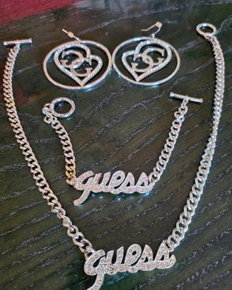 Set Gioielli e Orologio GUESS Originale