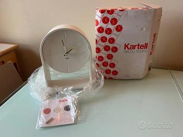 Kartell Air du Temps Orologio, Bianco