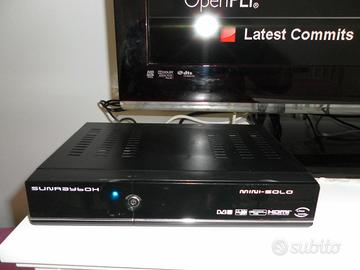 Decoder Enigma2 SUNRAYBOX MINI-SOLO Usato
