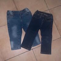 Jeans da neonato, tg. 9/12 mesi