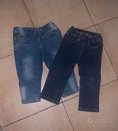 Jeans da neonato, tg. 9/12 mesi