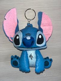 Portachiavi di Stitch fatto a mano