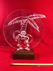 scultura in plexiglas di vauro