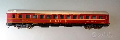 Lima 33235 DSG  vagone carrozza letto H0 vintage
