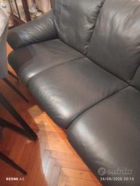 divano  letto in pelle 