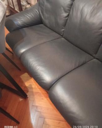 divano  letto in pelle 