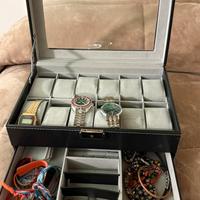 Box porta orologi e porta gioie