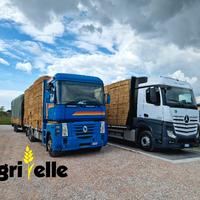 Fieno, erba medica e paglia 