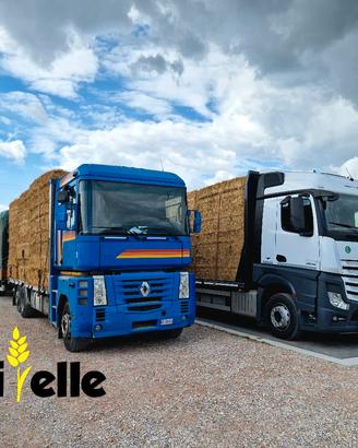 Fieno, erba medica e paglia 