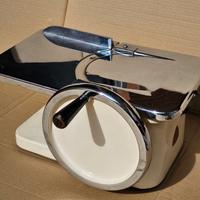 Affettatrice a volano orizzontale vintage tedesca