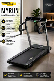 TECHNOGYM MYRUN  Tapis roulant Premium | Perfetto