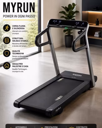 TECHNOGYM MYRUN  Tapis roulant Premium | Perfetto